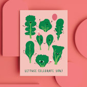 Lettuce Celebrate You カード