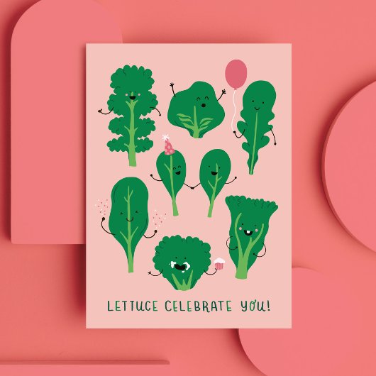 Lettuce Celebrate You カード