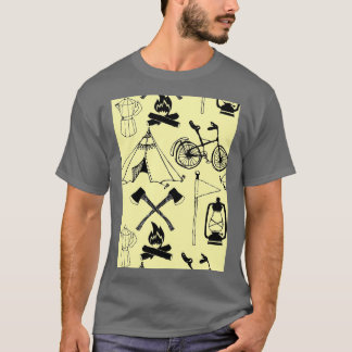 Letx27sはキャンプに行く Tシャツ