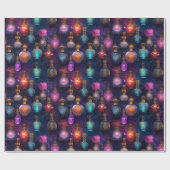 Leuchtend und Geheimnisvoll. Parfüm zu verschenken ラッピングペーパー (フラット)