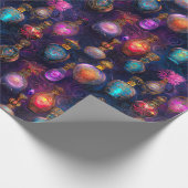 Leuchtend und Geheimnisvoll. Parfüm zu verschenken ラッピングペーパー (角)