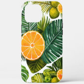 Leuchtende Orangengarten-Melodie Case-Mate iPhoneケース (裏面)