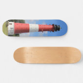 Leuchtturm auf Insel Pellworm im Sommer スケートボード (横)