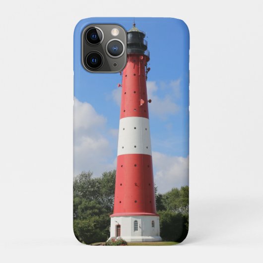 Leuchtturm auf Insel Pellworm im Sommer Case-Mate iPhoneケース (裏)