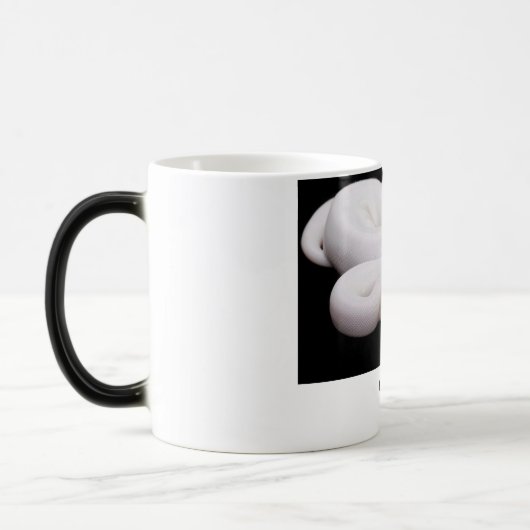 Leucisticの球の大蛇のマグ# 2 モーフィングマグカップ (左)