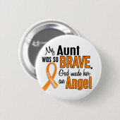 Leukemia天使の叔母さん 缶バッジ (正面&裏面)