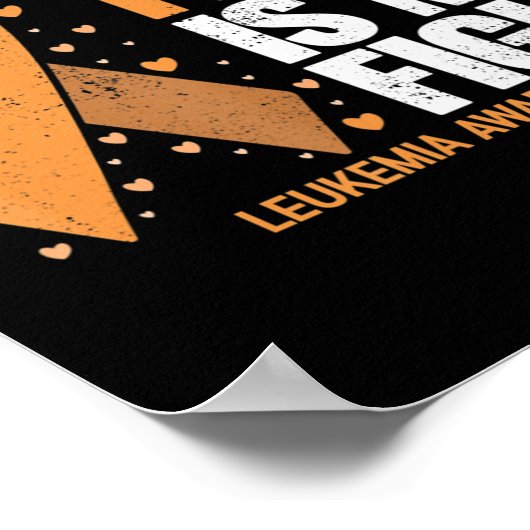 Leukemia Awareness  Her Fight is my fight Leukemia ポスター (角)