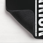 Leukemia Warrior – 垂直オレンジのがん患者 マウスパッド (コーナー)