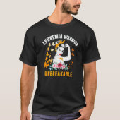 Leukemia Warrior Unbreakable  Awareness   1 Tシャツ (正面)
