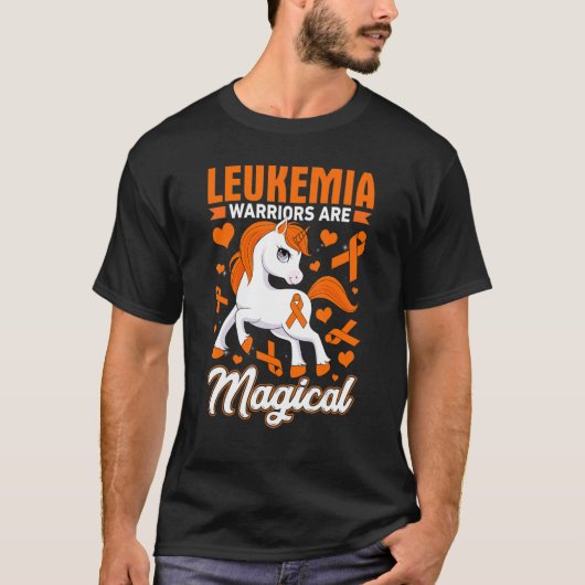 Leukemia Warriors Are Magical Awareness Month Unic Tシャツ (正面)