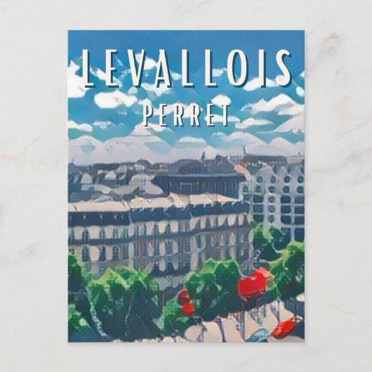Levallois Perret Photo Vintage  ポストカード (正面)