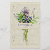 Levandula spica l. notepad (正面)