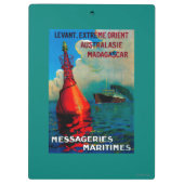 Levant極度な東洋のヴィンテージPosterEurope クリップボード (裏面)