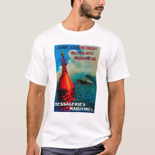 Levant極度な東洋のヴィンテージPosterEurope Tシャツ (正面)