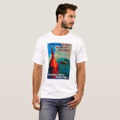 Levant極度な東洋のヴィンテージPosterEurope Tシャツ (正面フル)