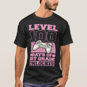 Level 100 Days of 1st Grade Unlocked Video Games G Tシャツ (正面)