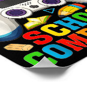 Level 100 Days Of School Unlocked Boys 100th Day O ポスター (角)