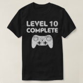 Level 10 Complete 10th Wedding Anniversary Gift P Tシャツ (デザイン正面)