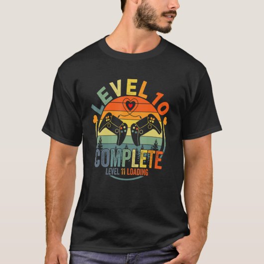 Level 10 Complete Level 11 Loading Game Wedding An Tシャツ (正面)