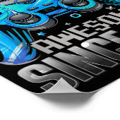 Level 10 Unlocked Awesome Since 2016 10th Birthday ポスター (角)