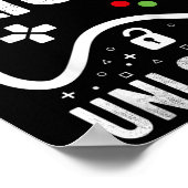 Level 10 Unlocked Video Game 10th Birthday Gift 1  ポスター (角)