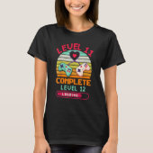 Level 11 Complete Video Games  11th Wedding Annive Tシャツ (正面)