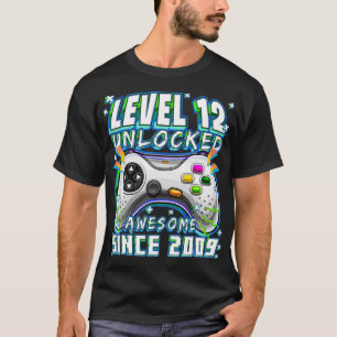 Level 12 素晴らし Unlocked 2009 Video Game 12th Bir Tシャツ