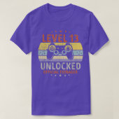 Level 13 Unlocked  13th Video  Birthday Gift  (151 Tシャツ (デザイン正面)