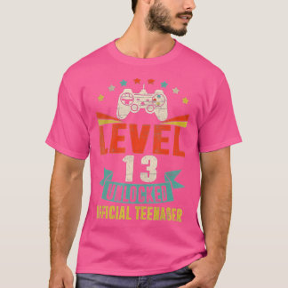 Level 13 Unlocked  13th Video  Birthday Gift  (31) Tシャツ
