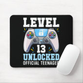 Level 13 Unlocked Video Game 13th Birthday Gamer B マウスパッド (マウス)