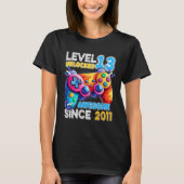Level 13 Unlocked Video Game 13th Birthday  Tシャツ (正面)