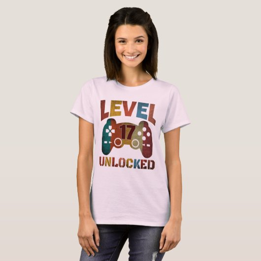 LEVEL 17 UNLOCKED T-Shirt Tシャツ (正面フル)