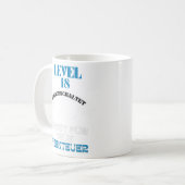 'Level 18 activated:'ハッピーバースデー コーヒーマグカップ (正面左)