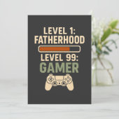 Level 1 Fatherhood, Level 99 Gamer Design 招待状 (スタンド正面)