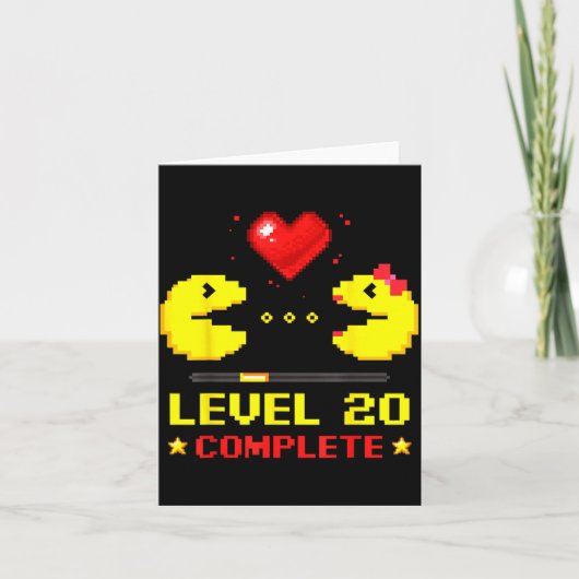 Level 20 Complete Gamers 20th Wedding Anniversary  カード (正面)