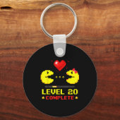 Level 20 Complete Gamers 20th Wedding Anniversary  キーホルダー (正面)