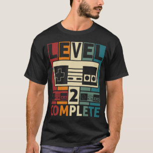 Level 2 Complete Vintage Weding Anniversy Geft Tシャツ