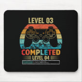 Level 3 Complete Level 4 Loading 3rd Birthday Vide マウスパッド (正面)