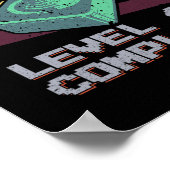 Level 40 Complete 40th Birthday Video Games 1  ポスター (角)