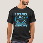 Level 40 Complete Gamer 40Th Birthdayアイディア Tシャツ<br><div class="desc">Level 40 Complete Gamer 40Th Birthdayアイディア</div>