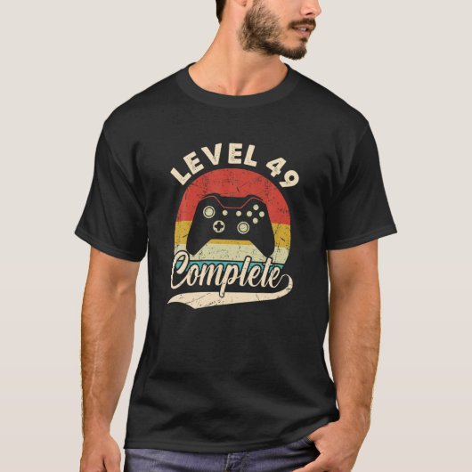 Level 49 Complete - 49Th Wedding Aniversary For He Tシャツ (正面)