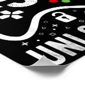 Level 5 Unlocked Video Game 5th Birthday Gift  ポスター (角)