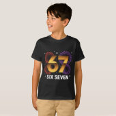 Level 67 Complete Six Seven Birthday Fireworks Tシャツ (正面フル)