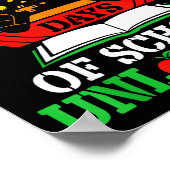 Level 67 Completed Days Of School Unlocked Gamer S ポスター (角)