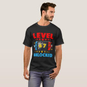 Level 67 Unlocked Gamer 67 Six Seven 6 7 Kids 67 Y Tシャツ (正面フル)