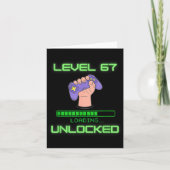 Level 67 Unlocked Gaming 6-7 School Meme Six Seven カード (正面)
