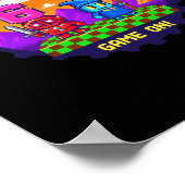 Level 6 7 Gaming Pixel Art Six Seven Gamers  ポスター (角)
