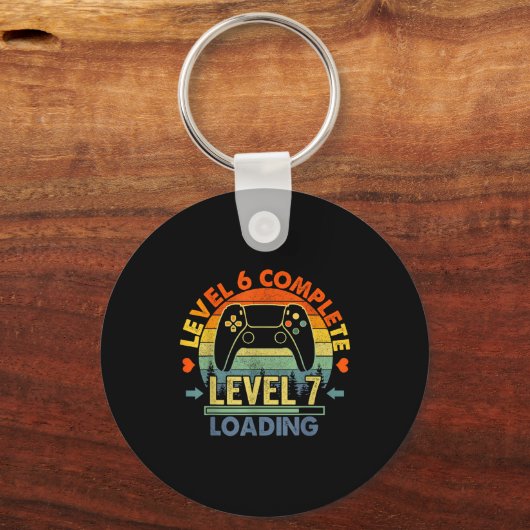 Level 6 Complete 6 Anniversary Gift 6th Wedding An キーホルダー (正面)