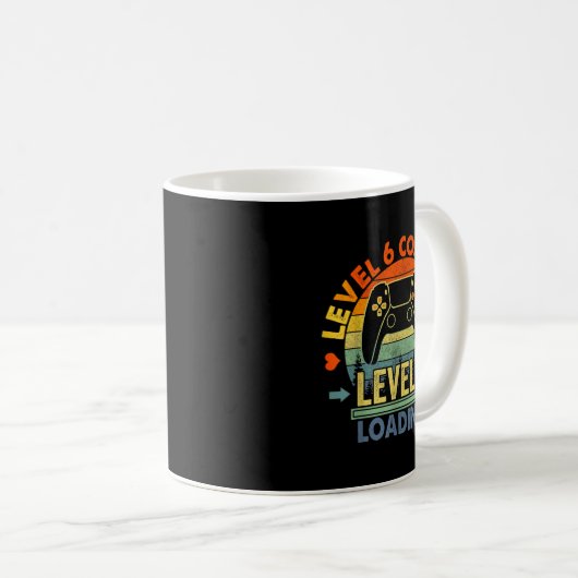 Level 6 Complete 6 Anniversary Gift 6th Wedding An コーヒーマグカップ (正面右)