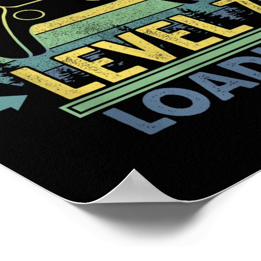 Level 6 Complete 6 Anniversary Gift 6th Wedding An ポスター (角)